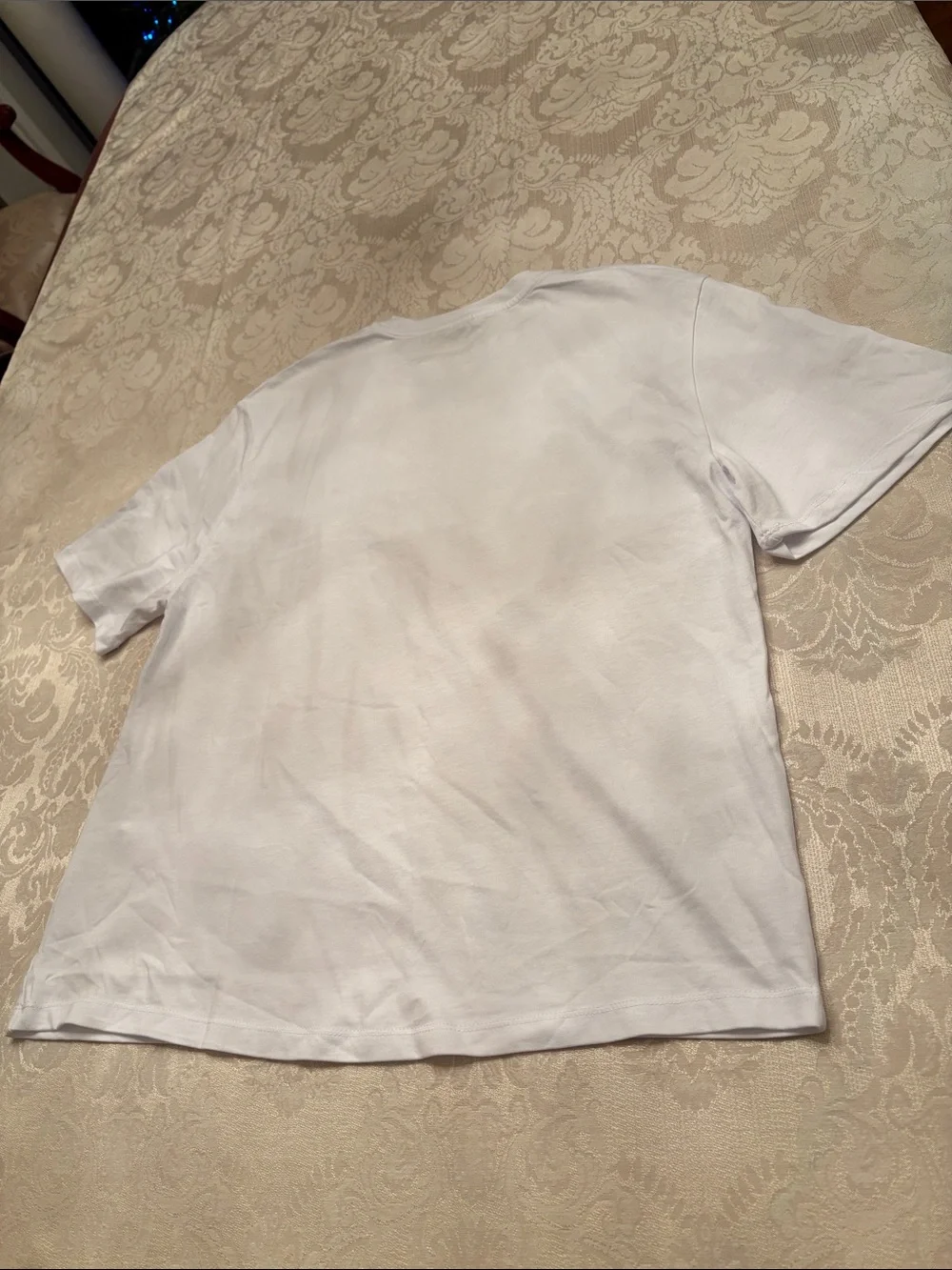 Zara graphic logo Sophia cotton white crew neck t-shirt sz.M - Picture 12 of 12